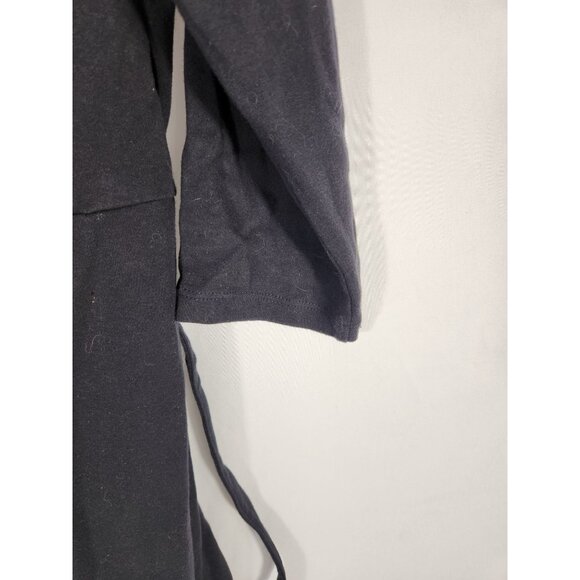 Lands End Women's Plus Super Soft Pullover Travel Athleisure Black Dress US/ 14w - Picture 3 of 4